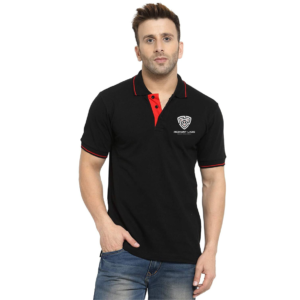 collar tshirt with logo printed, staff tshirt printed, employee uniform,