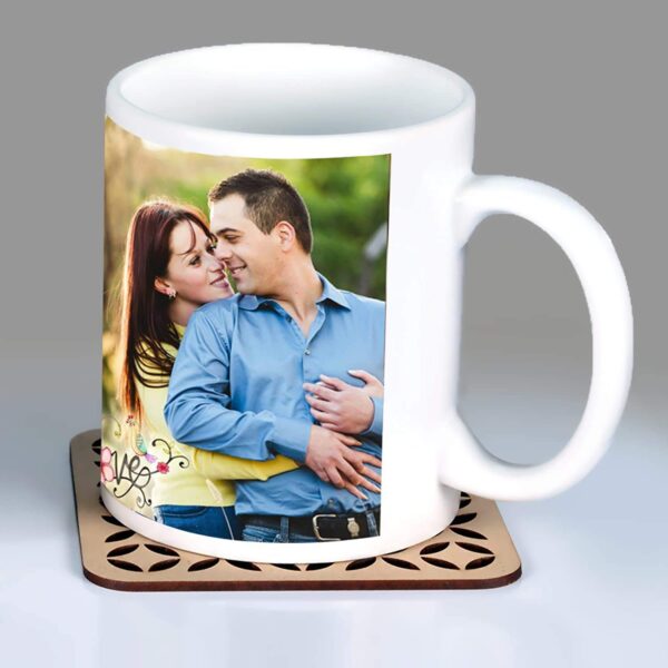 White mug printed, ceramic mug, birthday return gifts